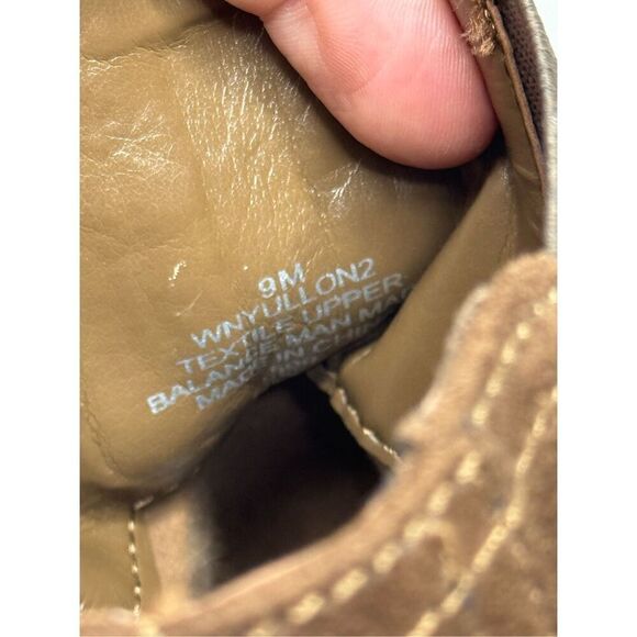 Nine West Boots Size 9 Brown Chelsea Lug Sole Booties NEW - Picture 6 of 7